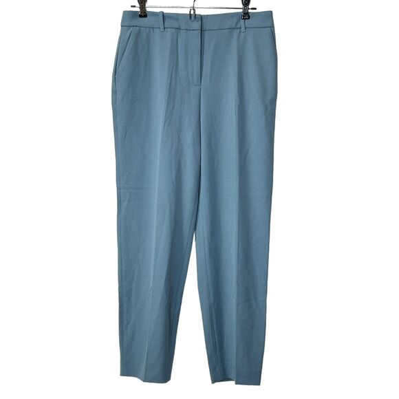 Vero Moda Vendela Ankle Trousers VMC High Rise Smoke Blue Women's 4 NWT - Picture 2 of 11